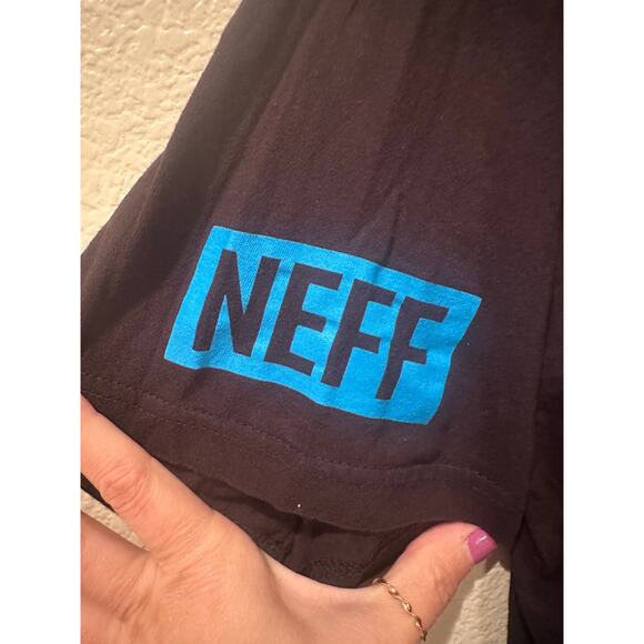 Disney Marvel Neff Collaboration Deadpool X-Force Black Tee L - Picture 2 of 5